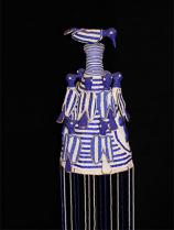 Yoruba Beaded Crown, #3, Nigeria - Sold 5